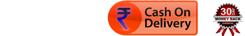 Cash On Delivery with 30 Days Money Back Guarantee